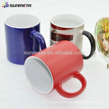 Changement de couleur des tasses thermiques pour la promotion